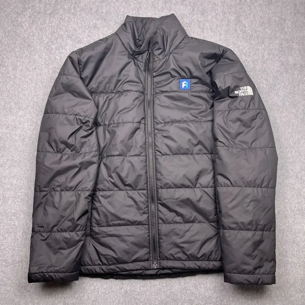 the north face puffer‎ jacket insulated full zip large
